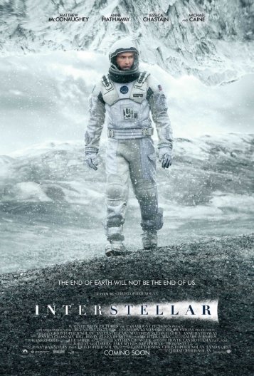 Locandina Interstellar, di Christopher Nolan